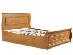 Marseille New Oak Wooden Ottoman Storage Bed Frame Only -Bedding Specialty Store mars cutout 1 originalnew