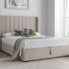 Maya Winged Ottoman Natural - Bed Frame Only -Bedding Specialty Store maya natural closed website