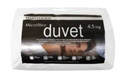 Harwoods 4.5 Tog Microfibre Duvet, Superking