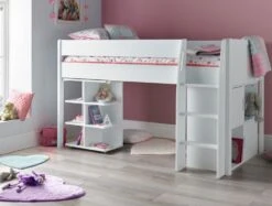 Montana Mid Sleeper With Desk And 2 Door Quad Unit