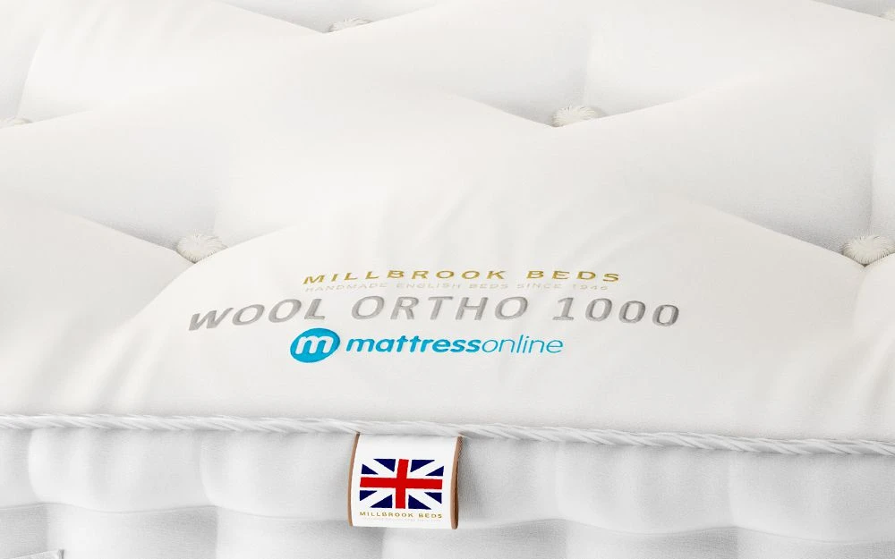 Millbrook Wool Ortho 1000 Pocket Mattress, Superking 4 Millbrook Wool Ortho 1000 Pocket Mattress, Superking - Image 2