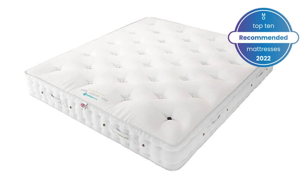 Millbrook Wool Luxury 1000 Pocket Mattress, Superking 3 Millbrook Wool Luxury 1000 Pocket Mattress, Superking