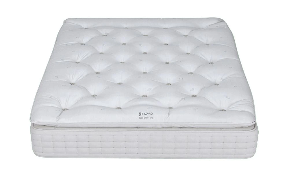 Novo Natural 5000 Pocket Pillow Top Mattress, Single 4 Novo Natural 5000 Pocket Pillow Top Mattress, Single - Image 2