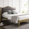 Lyon Opulence Armour Upholstered Oak Bed Frame - LFE - Bed Frame Only -Bedding Specialty Store opulence armournew 3