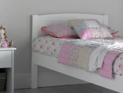Portland Solo White Bed Frame -Bedding Specialty Store portland white main 1 originalhbnew 1