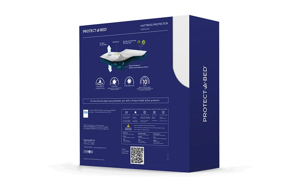 Protect A Bed Premium Waterproof Mattress Protector, Superking 4 Protect A Bed Premium Waterproof Mattress Protector, Superking - Image 2