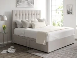 Rylee Classic 4 Drw Continental Base And Headboard Only -Bedding Specialty Store rylee continental ottoman arran natural closednew