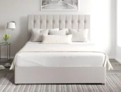 Rylee Classic 4 Drw Continental Base And Headboard Only -Bedding Specialty Store rylee continental ottoman arran natural frontnew