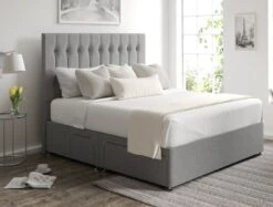 Rylee Classic 4 Drw Continental Base And Headboard Only -Bedding Specialty Store rylee continental ottoman arran pebble closednew