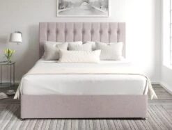 Rylee Classic 4 Drw Continental Base And Headboard Only -Bedding Specialty Store rylee continental ottoman gouache raspberry frontnew