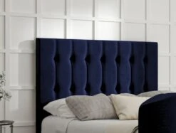 Dorchester Upholstered Hugo Royal Ottoman TV Bed - Bed Frame Only -Bedding Specialty Store rylee gatsby indigo closedhbnew