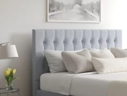 Rylee Upholstered Floor Standing Headboard -Bedding Specialty Store rylee posie ottoman gouache eau de nil closednewhb 2