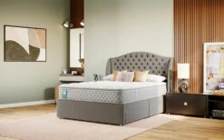 Sealy Blakemere Geltex Enhance 1800 Pocket Pillow Top Mattress, Superking 10 Sealy Blakemere Geltex Enhance 1800 Pocket Pillow Top Mattress, Superking -Bedding Specialty Store sealy blakemere enhance lifestyle angle