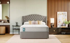 Sealy Blakemere Geltex Enhance 1800 Pocket Pillow Top Mattress, Superking 11 Sealy Blakemere Geltex Enhance 1800 Pocket Pillow Top Mattress, Superking -Bedding Specialty Store sealy blakemere enhance lifestyle front