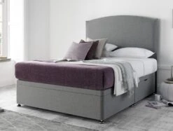 Blenheim East Upholstered Ottoman Base And Headboard Only -Bedding Specialty Store shetland grey ottoman side lift original 1 new 34