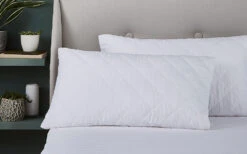 Silentnight Anti-Allergy Pillow Protector, Standard Pillow Size 5 Silentnight Anti-Allergy Pillow Protector, Standard Pillow Size -Bedding Specialty Store silentnight anti allergy pillow protector front