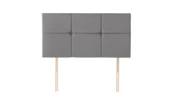 Silentnight Castello Headboard, Superking, Slate Grey 13 Silentnight Castello Headboard, Superking, Slate Grey -Bedding Specialty Store silentnight castello headboard slate grey front