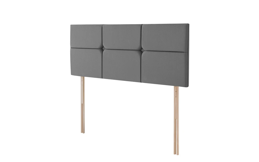 Silentnight Castello Headboard, Superking, Slate Grey 8 Silentnight Castello Headboard, Superking, Slate Grey - Image 6