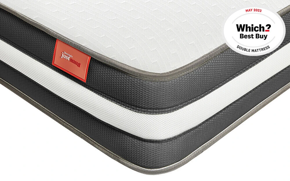 Silentnight Just Snug Memory Hybrid Mattress, King Size 7 Silentnight Just Snug Memory Hybrid Mattress, King Size - Image 5