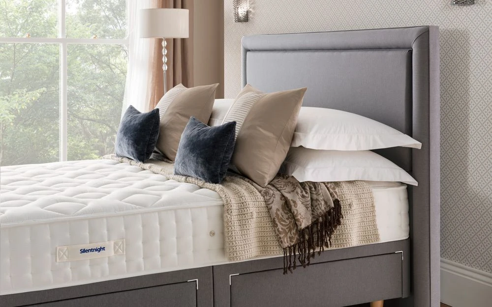 Silentnight Palermo Headboard, Superking, Slate Grey 4 Silentnight Palermo Headboard, Superking, Slate Grey - Image 2