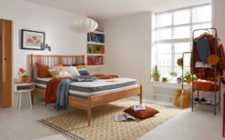 Silentnight Studio Memory Mattress, King Size 15 Silentnight Studio Memory Mattress, King Size -Bedding Specialty Store silentnight studio memory mattress room angle undressed