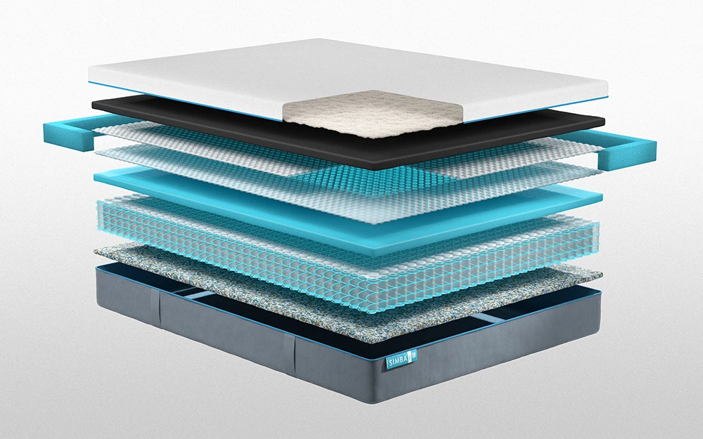 Simba Hybrid Pro Mattress, Superking 9 Simba Hybrid Pro Mattress, Superking - Image 7