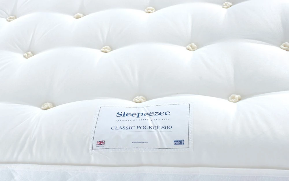 Sleepeezee Classic Ortho 800 Pocket Mattress, Superking 6 Sleepeezee Classic Ortho 800 Pocket Mattress, Superking - Image 4
