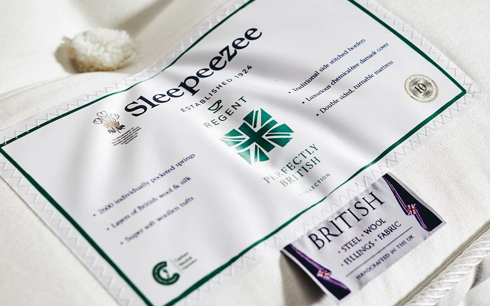 Sleepeezee Perfectly British Regent 2600 Pocket Mattress, Superking Zip And Link 5 Sleepeezee Perfectly British Regent 2600 Pocket Mattress, Superking Zip And Link - Image 3