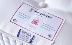 Sleepeezee Perfectly British Strand 1400 Pocket Mattress, Superking Zip And Link 9 Sleepeezee Perfectly British Strand 1400 Pocket Mattress, Superking Zip And Link -Bedding Specialty Store sleepeezee perfectly british strand 1400 pocket mattress label