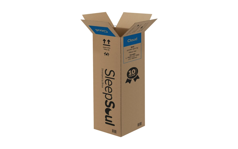 SleepSoul Cloud 800 Pocket Memory Pillow Top Mattress, Superking 12 SleepSoul Cloud 800 Pocket Memory Pillow Top Mattress, Superking - Image 11