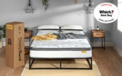 SleepSoul Heaven 1000 Pocket Gel Mattress, Superking 19 SleepSoul Heaven 1000 Pocket Gel Mattress, Superking -Bedding Specialty Store sleepsoul heaven roomset front which