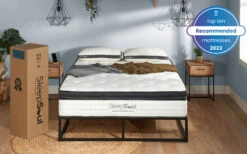 SleepSoul Luna 1000 Pocket Memory Pillow Top Mattress, Superking 18 SleepSoul Luna 1000 Pocket Memory Pillow Top Mattress, Superking -Bedding Specialty Store sleepsoul luna roomset with box front top10 2023