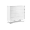 Sofia 4 Drawer White Chest With White Feet -Bedding Specialty Store sofia chest white with white feet full new 1