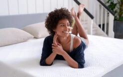 TEMPUR ONE Firm Mattress, Superking 15 TEMPUR ONE Firm Mattress, Superking -Bedding Specialty Store tempur one lifestyle woman lying