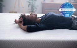 TEMPUR ONE Medium Mattress, Superking -Bedding Specialty Store tempur one lifestyle woman reclined 2023