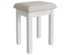 Tilly White Dressing Table Stool -Bedding Specialty Store tilly stool blank website