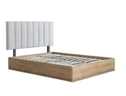 Molle Wooden Ottoman Including Off White Upholstered Headboard -Bedding Specialty Store time 4 sleep 15 2.03.2359900new