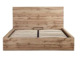 Chicago Industrial Oak Wooden Ottoman Storage Bed -Bedding Specialty Store time 4 sleep 6.07.2363363new 1