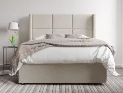 Jane Upholstered Ottoman Base & Headboard Only -Bedding Specialty Store trebla flaxnew 38