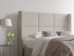 Jane Upholstered Ottoman Base & Headboard Only -Bedding Specialty Store trebla flaxnewhb 20