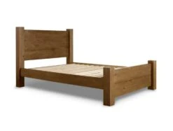 Plank Wooden Bed Frame LFE -Bedding Specialty Store wooden bed cutout original resized 2